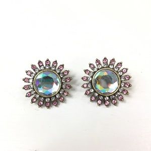 Betsey Johnson Rhinestone Earrings